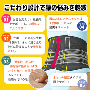 薄くても腰をしっかり支えるコルセット(モカ・M-Lサイズ)特産品 コルセット 腰 腰サポート メッシュ生地 【uj-DB004-A】【株式会社セルヴァン】