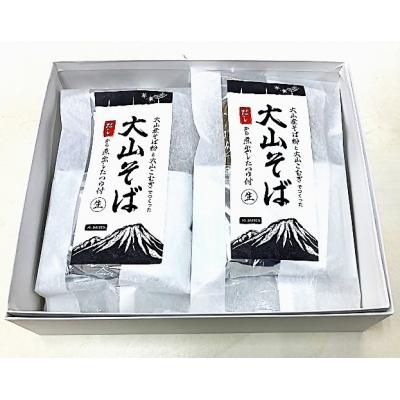 ふるさと納税 米子市 大山産そば粉と大山こむぎで作った大山そば4食セット |  | 01
