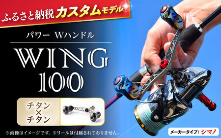 LIVRE リブレ ふるさと納税カスタム WING100（シマノS2タイプ）チタン×チタン F24N-569[AMBB070-3]