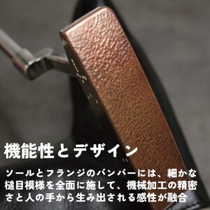 MAKINO MA3カスタムパター　C110.6087　930FS01N.／ゴルフ ゴルフクラブ パター 軟鉄鍛造