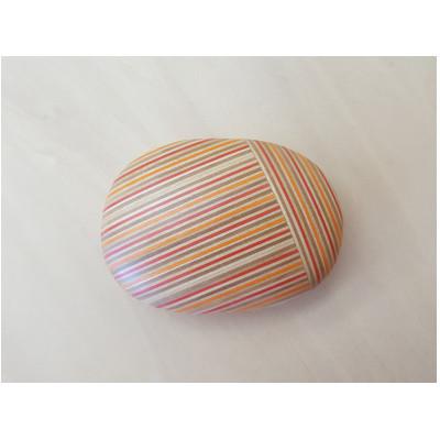 ふるさと納税 芦別市 PLYWOOD laboratory　Paper-Woodペーパーウェイト「koishi」楕円NY