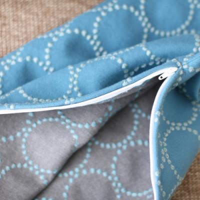 ふるさと納税 藤枝市 ミニクッション 長方形 タンバリン生地 ブルー(if1078) |  | 02