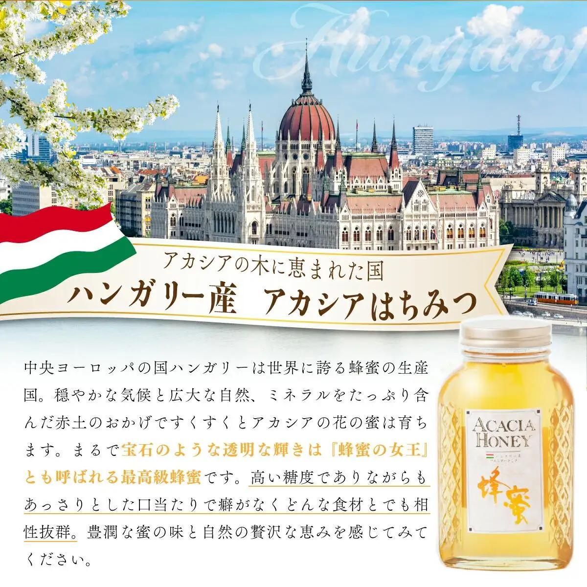 はちみつ ハンガリー産アカシア蜂蜜・カナダ産流動蜂蜜 はちみつ