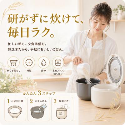 ふるさと納税 江北町 令和7年産【無洗米】ひのひかり5kg(江北町) |  | 01