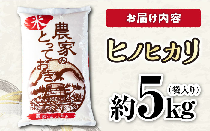 長崎県産 ヒノヒカリ 約5kg 大村市 かとりストアー [ACAN008]