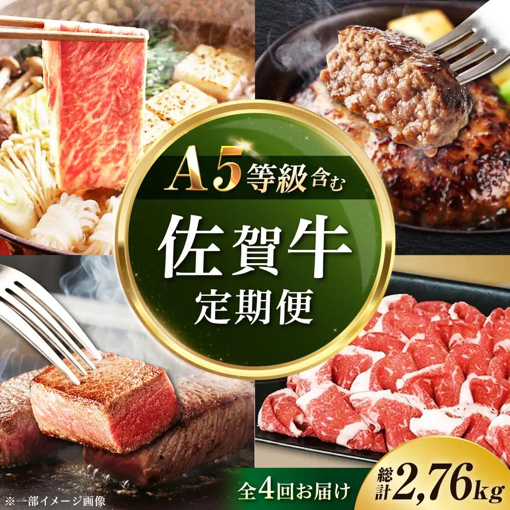 【4回定期便】 佐賀牛プレミアム定期便 肉定期便 [UBH125]