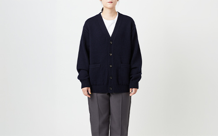 ≪先行予約≫【THISISASWEATER.】A1 : A SWEATER IS ORDINARY.Cardigan BRITISH NAVY ネイビー カーディガン 服 洋服 ユニセックス メンズ 