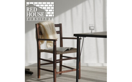 ≪ナチュラルモダン おしゃれ なインテリアに≫ シェーカースタイル アームチェアー （1脚）（ブラックウォールナット）