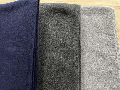 ストール ブランケットストール ( チャコール ) カシミヤ ウール | ニット ブランケット メンズ レディース シンプル 無地 秋 冬 春 プレゼント ギフト 新潟県 五泉市 株式会社ナック RB