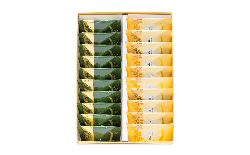 青木松風庵 月化粧 ＆ 伊右衛門 月化粧 抹茶 各10個詰合せ 合計20個入り｜ お菓子 和菓子 洋菓子 ミルク饅頭
