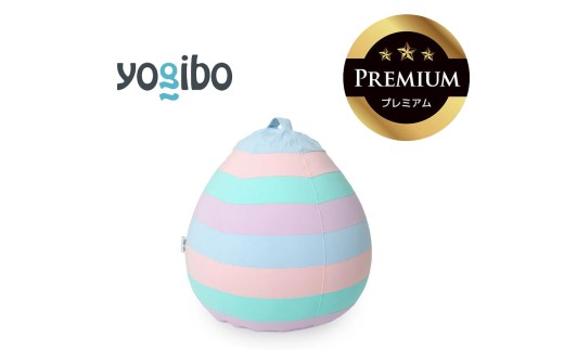 Yogibo Drop Rainbow Premium（ヨギボー ドロップ レインボー プレミアム）パステル