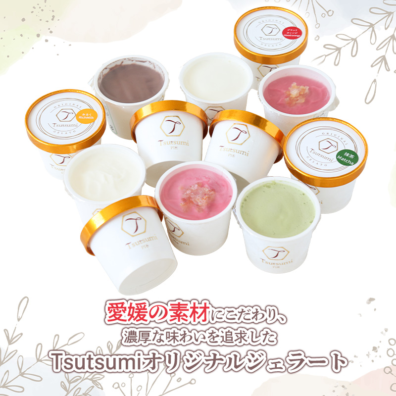 ジェラート  6個セット｜アイス ジェラート スイーツ ギフト プレゼント お菓子 おやつ あいす じぇらーと アイス 贈り物 ギフト おすすめ 愛媛 松山【AKR003】