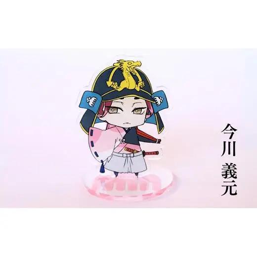 【アクリルスタンド】家康の苦労（徳川家康（しかみ像）　武田信玄　今川義元） 豆本おまけ付
