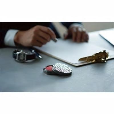 ふるさと納税 山県市 朱肉ケース　ダマスカス　ブラッククロム【山県市】 |  | 03