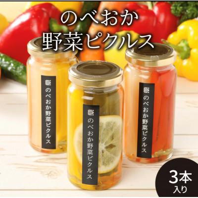 ふるさと納税 延岡市 のべおか野菜ピクルス3本セット