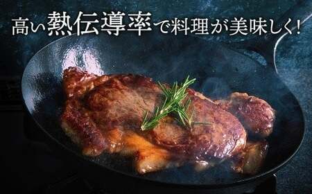 ダクタイルパン28 錆びにくい 岩鉄 鉄器 BBQ アウトドア キャンプ 直火 テフロン より長持ち IH対応 簡単メンテナンス 岩手製鉄 岩手県 北上市 L0105