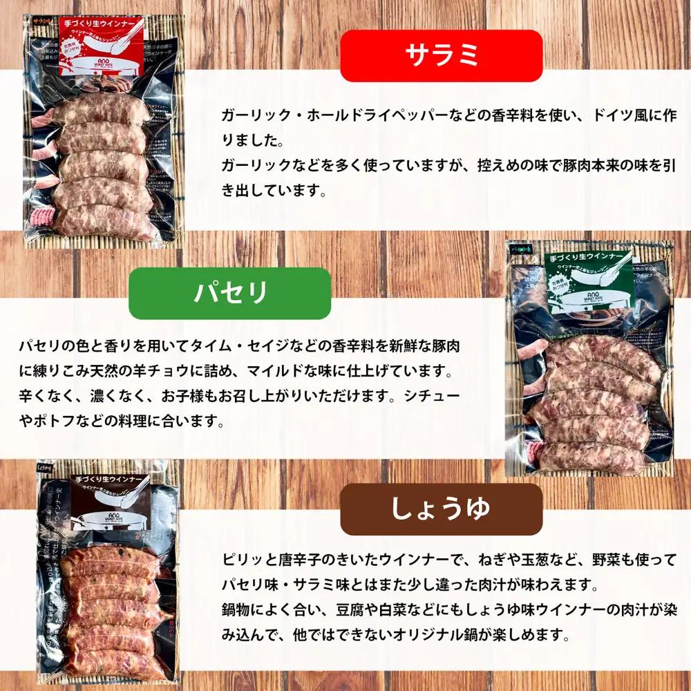 生トン 人気5種セット 計25本（各40g×5本）/ 豚 生ウインナー[41AABM055]