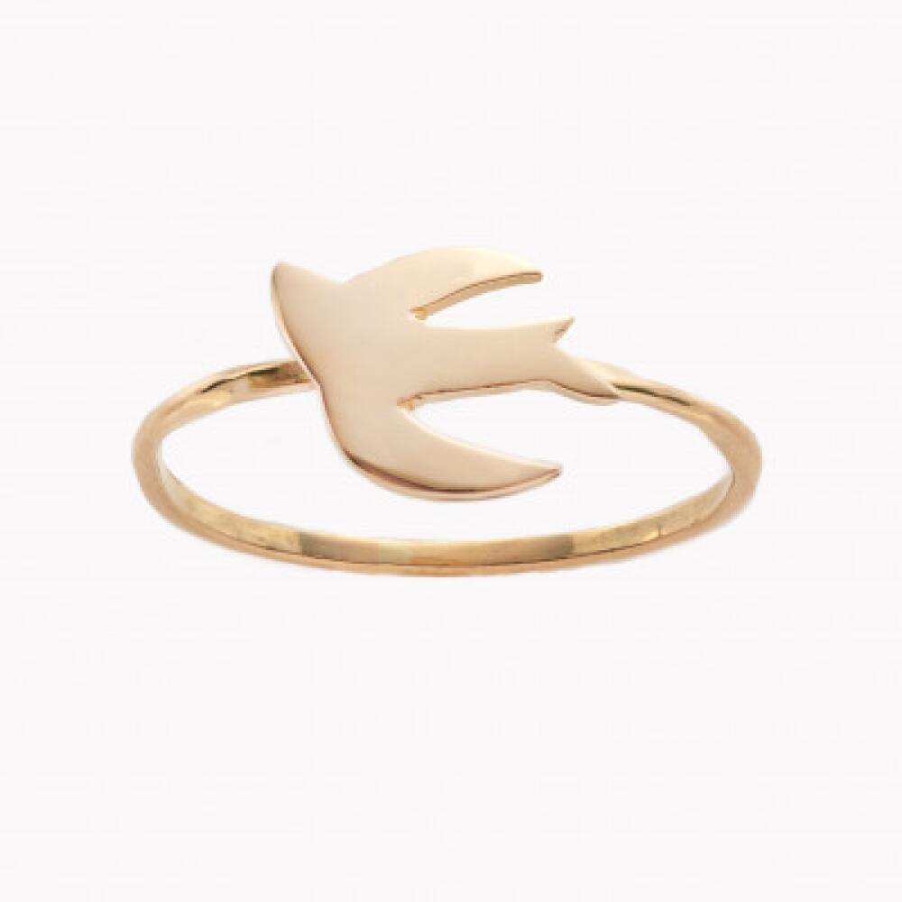 【ふるさと納税】K18 つばめリング 選べる4種 sese urban mining jewelry ふるさと納税 指輪 ジュエリー レディース アクセサリー 金 ゴールド ダイヤモンド ダイヤ つやあり つや消し 鏡面 梨地 マット