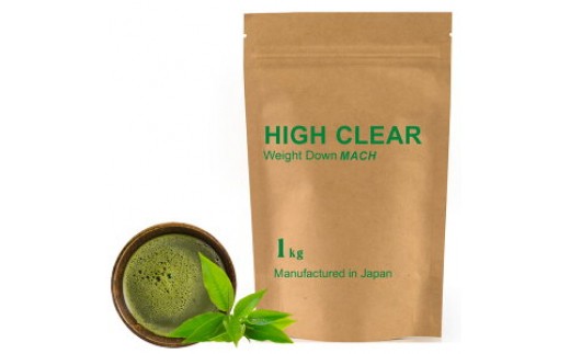 定期便　HIGH CLEAR ウェイトダウンマッハプロテイン　1kg × ３ヶ月　本格抹茶味 ｜ 国産 日本製 SDGs ぷろていん タンパク質 たんぱく質 ビタミン 食物繊維 栄養 健康 筋トレ トレーニング ダイエット 宮城県 七ヶ浜 ｜ hk-wdm-1000-t3