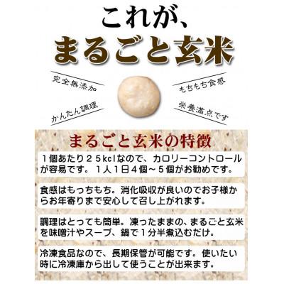 ふるさと納税 北名古屋市 <冷凍>まるごと玄米(20個入り)15袋でお届け |  | 01