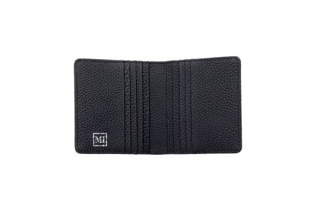 豊岡財布 2つ折りカード財布 ドイツシュリンク （ブラック）