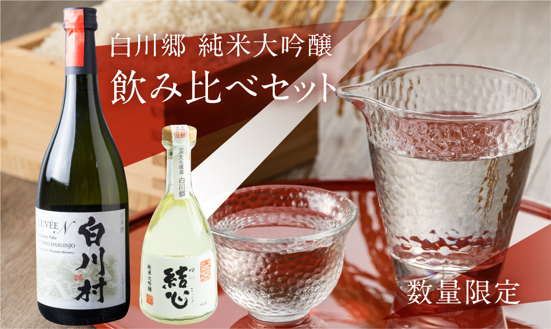 
                  純米大吟醸 飲み比べセット 結心 500ml CUVEE45 720ml 1本ずつ  [S429]
                