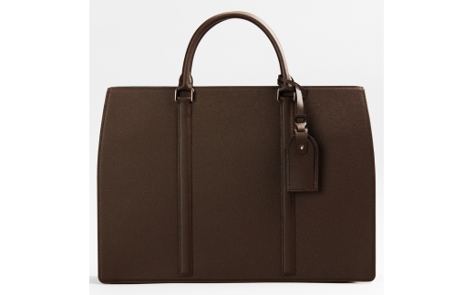 レザーブリーフケース(1気室B4サイズ自立型)チョコ【1031-ECF】｜革製品 レザー 国産 [0990]