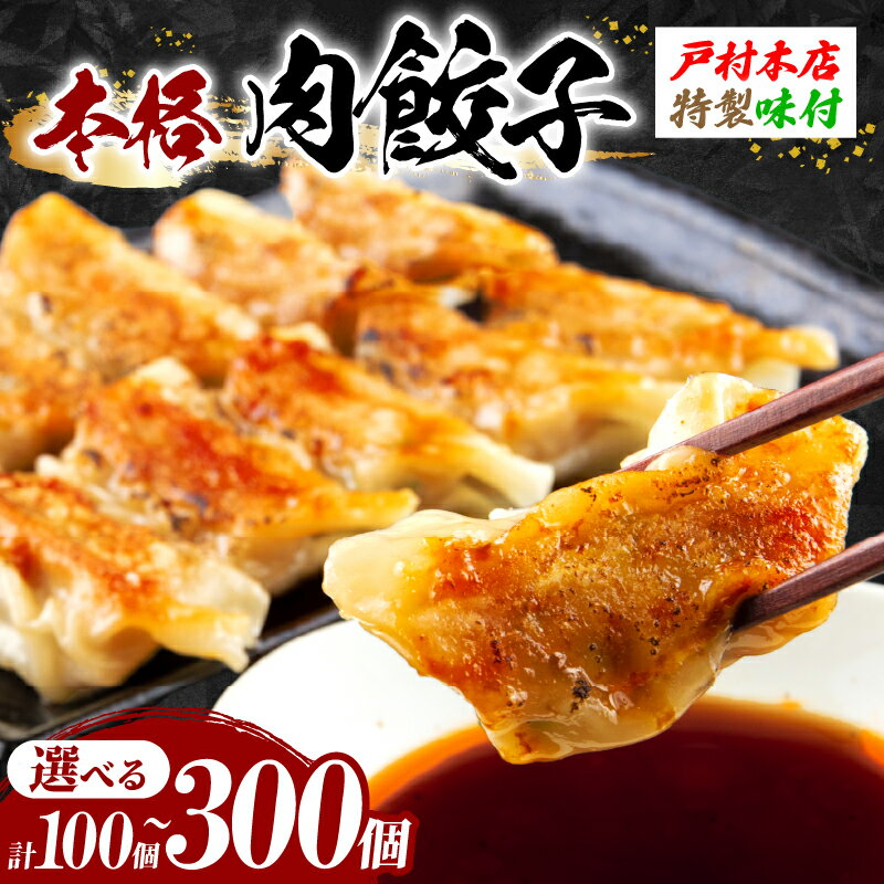 戸村本店特製味付 自家製餃子 計120個(10個×12パック)