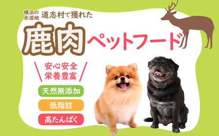 【ペットフード】道志村産 鹿ジャーキー (100g×2セット) DSH015