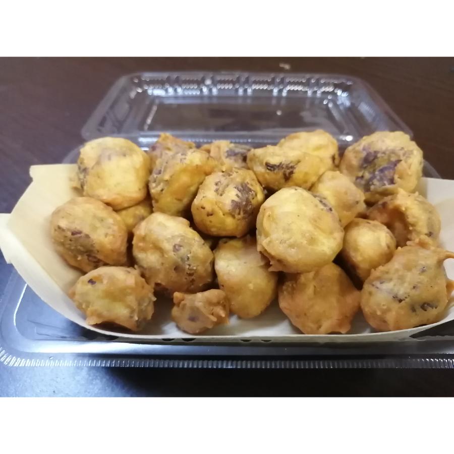 ＜ぽん菓子屋まこちゃん＞西都市産　低温熟成宝珠栗使用　栗の天ぷら　400ｇ×2袋