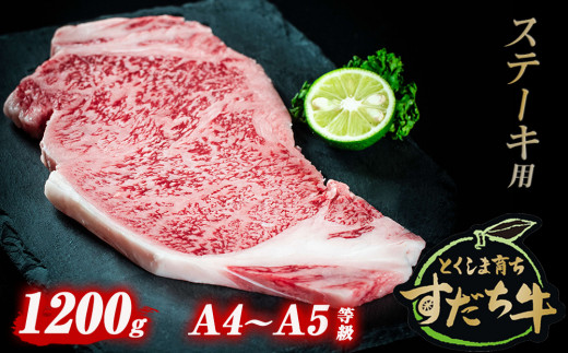 
すだち牛 黒毛和牛 （ ステーキ用 ） 1.2kg 国産 ステーキ 牛肉 冷凍 お肉 肉 ブランド 和牛 カット 小分け 人気
