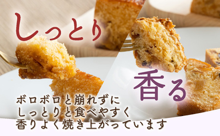 ドライフルーツとりんごの自家製パウンドケーキ ２本セット（約15cm）