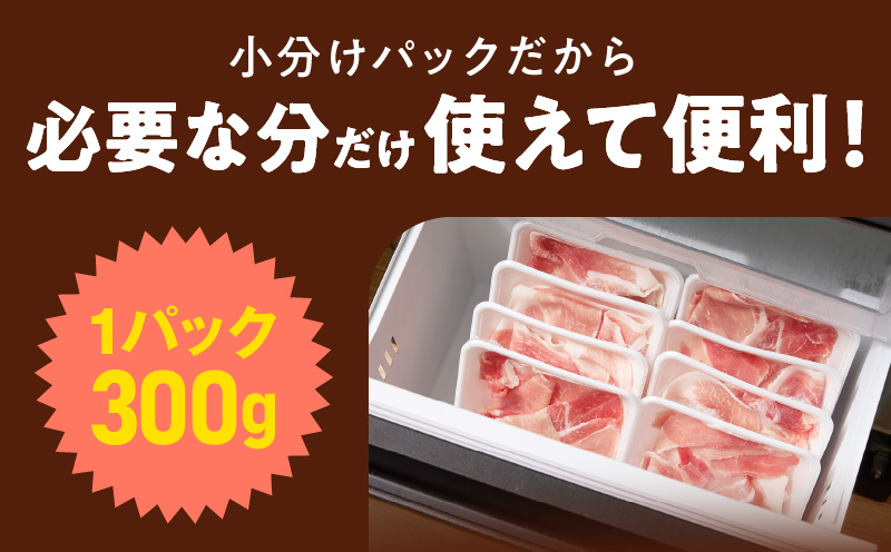 【定期便】国産 豚肉 切り落とし 1.5kg×3回【氷温熟成×極味付け 小分け 300g×5P ぶたにく 普段使い 野菜炒め】 099Z352
