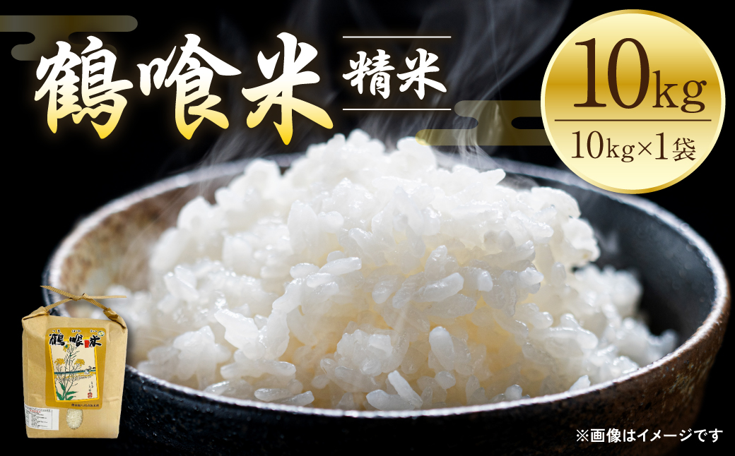 【先行予約】 《令和7年産》 鶴喰米 精米10kg くまさんの輝き 米 精米 白米 熊本県産 国産 【2025年10月中旬より順次発送】
