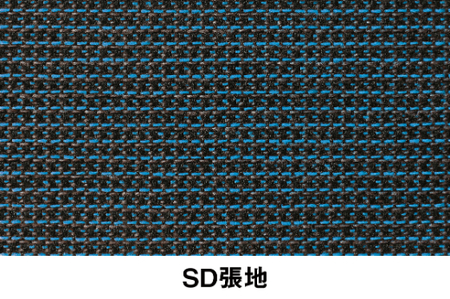 イトーキ『バーテブラ03』5本脚  抵抗付きウレタンキャスタータイプ SD張地：ミッドナイトブルー（KG825SDM1G1B1CF）【EI076SM】