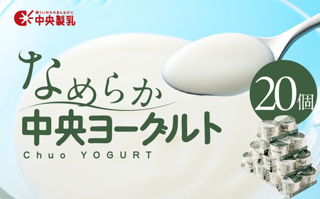 ヨーグルト 2p 20個セットヨーグルト 中央製乳