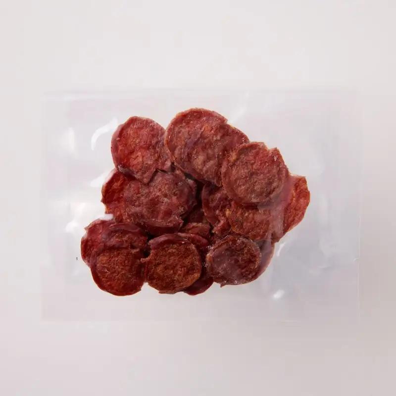 【京丹後ジビエ】鹿肉サラミ風ソーセージチップス 20g×6 ジビエ