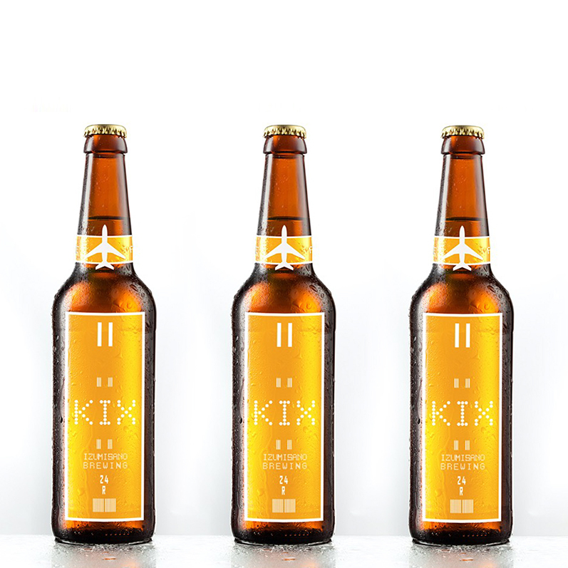 KIX BEER６本セット（ヴァイツェン）【クラフトビール ビール お酒 地ビール びーる 瓶ビール 泉佐野ブルーイング】 010B188