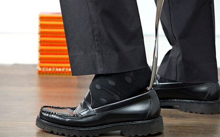 No.154-01 甲冑刀－靴べら（赤）