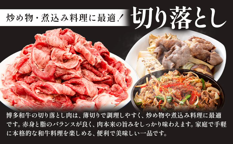 博多和牛 切り落とし 600g 地域商社ふるさぽ《90日以内に出荷予定(土日祝除く)》福岡県 小竹町 博多 和牛 牛肉 肉 切り落とし---skt_ffshwkr_90d_26_15000_600g-