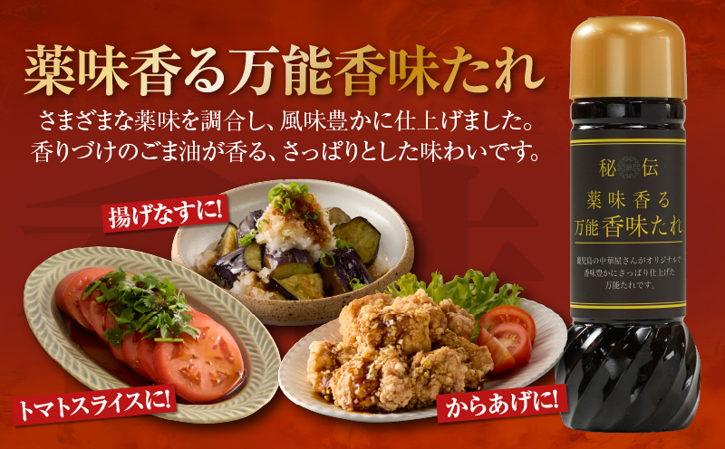 1610 中華屋さんの作った万能たれセット（5本入り）　KN065-004-01