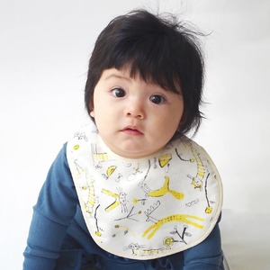 くるみの木 ベビーセット（イエロー）(おくるみ・ハンカチ・スタイ)【krm09】