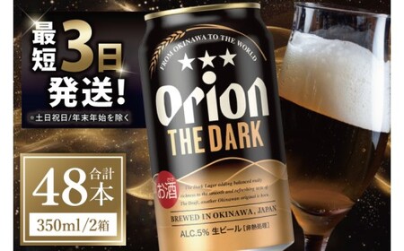 オリオンビール ザ・ダーク 350ml × 48缶 (DQ017)
