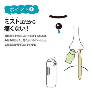 鼻うがい 電動 鼻ミスト はなミスト 痛くない 鼻洗浄器 子ども用 大人用 医療機器 Medi Labo メディラボ 滋賀 彦根