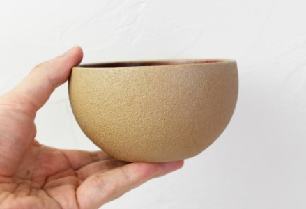 【ざらざら越前漆器】丸椀 桑色 くろめ工房