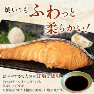 《14営業日以内に発送》熟成紅鮭半身 7切 ( ふるさと納税 鮭 魚介類 魚 切り身 切身 焼鮭 甘塩鮭 サーモン )【093-0004】