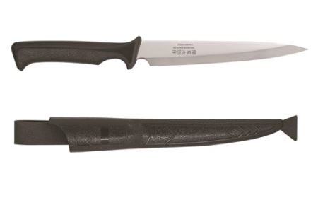 海人さん御用達！ステンレス刺身包丁（専用ケース付き）H10-138