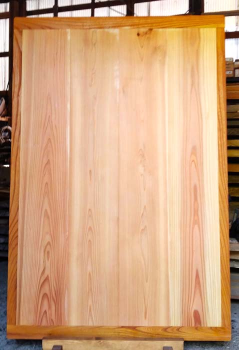 【ふるさと納税】 多目的テーブル天板（秩父産材使用）80cm×110cm ／ テーブル用 机 リビング こたつ 自然木 両面使用 ナチュアル おしゃれ シンプル インテリア 送料無料 埼玉県 No.617