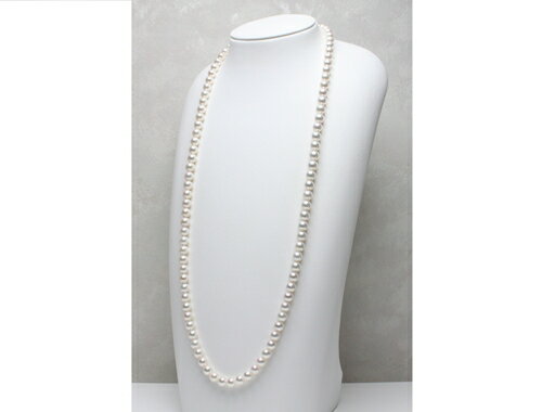 【ふるさと納税】 真珠 ロングネックレス 8.0-8.5mm アコヤ真珠 アクセサリー ネックレス ファッション ジュエリー akoya パール 高級 プレゼント 贈り物 贈答品 お祝い 誕生日 記念日 冠婚葬祭 慶事 結婚式 卒業式 入学式 三重県 伊勢 志摩 南伊勢町 パールハヤシ オペラ