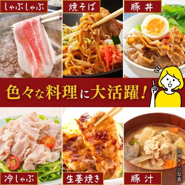 6回定期便 豚肉 大人気3種セット計1.5kg CAG220 国産豚 豚肉 国産豚 バラ